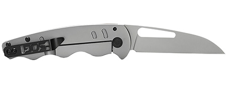 [729857009096] S.O.G SOG14520157 Escape FL 3" Folding Sheepsfoot Plain 8Cr13MoV SS Blade Silver w/ "SOG" Stainless Steel Handle Includes Pocket Clip
