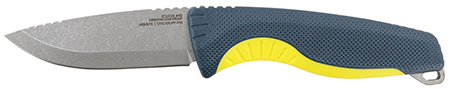 [729857013468] S.O.G SOG17410141 Aegis FX  3.70" Fixed Drop Point Plain Stonewashed 4116 Krupp SS Blade, Indigo w/Acid Accents GRN Handle, Includes Sheath