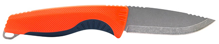 [729857014144] S.O.G SOG17410341 Aegis FX  3.70" Fixed Drop Point Plain Satin 4116 Krupp SS Blade, Recue Red w/Indigo Accents GRN Handle, Includes Sheath