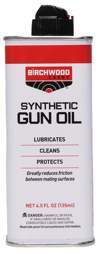 [029057441284] Birchwood Casey 44128 Synthetic Gun Oil 4.5 oz Spout Can