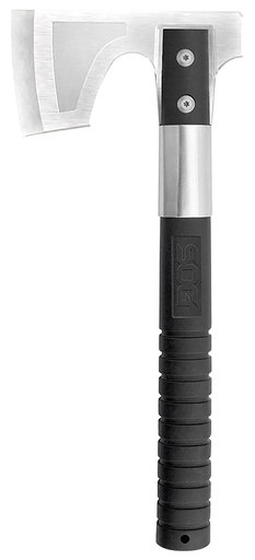 [729857006361] S.O.G SOGCH1001C Camp  3.10" Blade Stainless Steel Blade Black GRN Handle 11.50" Long Hatchet