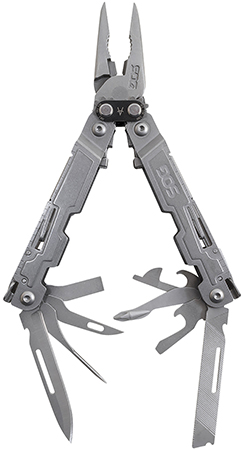 [729857006392] S.O.G SOG-PA1001-C PowerAccess  Silver 5Cr15MoV Stainless Steel 5.90" Long
