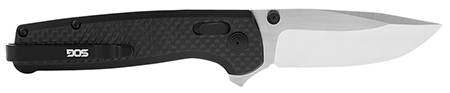 [729857010252] S.O.G SOGTM1025BX Terminus XR 2.95" Folding Clip Point Plain Satin CPM S35VN SS Blade Black G10/Carbon Fiber Handle Features Box Packaging Includes Belt Clip