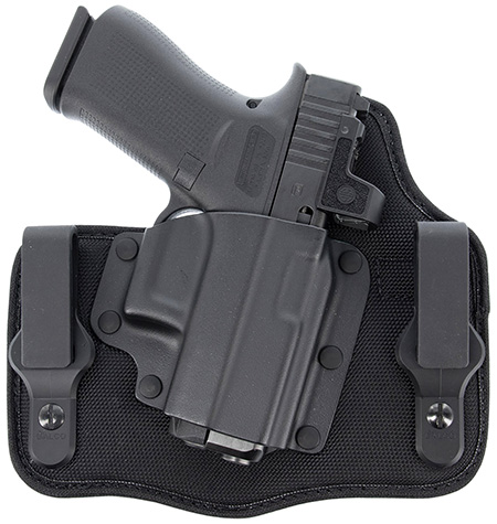 [601299021440] Galco KTC800RB KingTuk Cloud IWB Black Kydex/Nylon UniClip Fits Glock 43 Fits Glock 43X Fits Springfield Hellcat Pro Right Hand