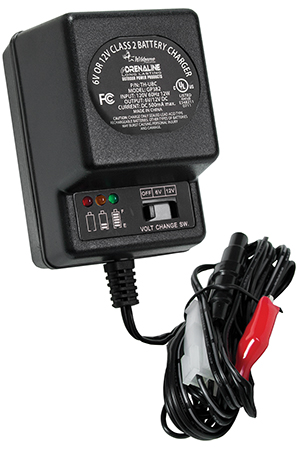 [616376100703] Wildgame Innovations WGIWGIBC0005 Battery Charger  Black 6 Volt-12 Volt