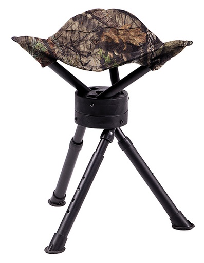 [769524001060] Ameristep AMS-AMEFT1011 Tripod Stool  360 Degree Swivel Mossy Oak Break-Up Country Heavy Duty Fabric/Steel
