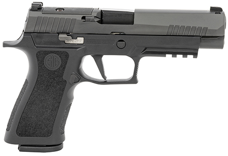 [798681663644] Sig Sauer 320XF9BXR3PR2 P320 XFull 9mm Luger 17+1 4.70" Carbon Steel Barrel, Black Nitron Optic Ready/Serrated SS Slide, Black Stainless Steel Frame w/Picatinny Rail, Black XCarry Medium Polymer Grips