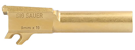 [798681659418] Sig Sauer 8900776 P365  9mm Luger 3.10" Gold Titanium Nitride Steel, Fits Sig P365/P365X/P365-XMacro