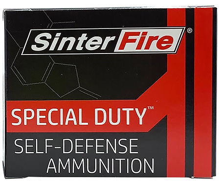 [856086004599] SinterFire Inc SF40125SD Special Duty (SD)  40S&W 125gr Lead Free Frangible Hollow Point 20 Per Box/10 Case