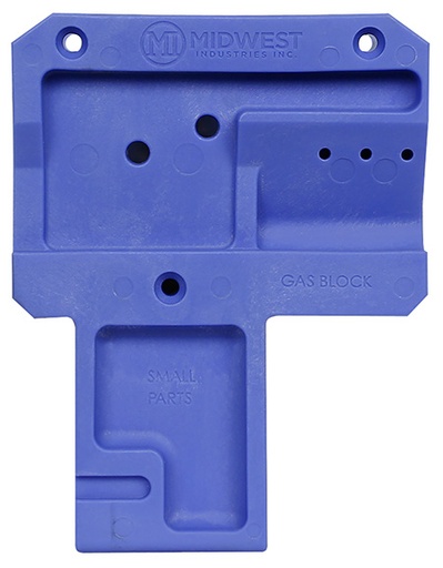 [812102033622] Midwest Industries MILRB Lower Receiver Block  Blu Polymer for Mil-Spec AR-15 Lower