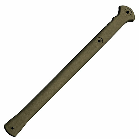 [705442017226] Cold Steel CS90PTHG Trench Hawk  3.50" Blade 1055 Carbon Steel Blade OD Green Polypropylene Handle 19"