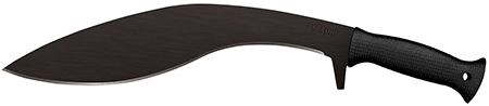 [705442012146] Cold Steel CS97KMPS Kukri Plus 13" Black Matte Baked-On Anti Rust 1055 Carbon Steel Blade/ Black Polypropylene Handle 18" Long Includes Sheath