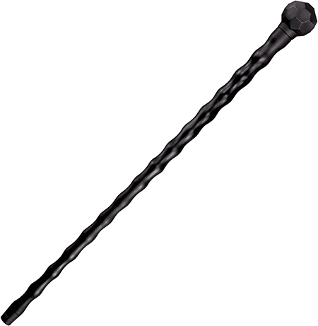 [705442005995] Cold Steel CS91WAS African Walking Stick Black Polypropylene 37"