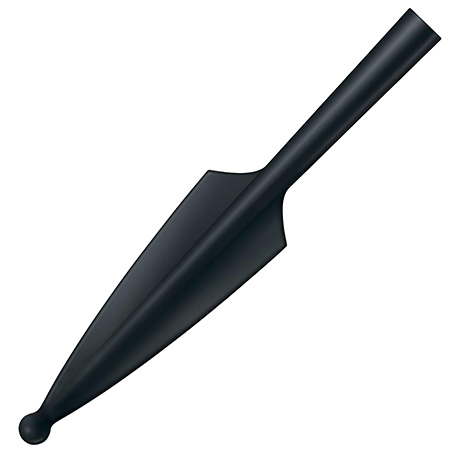 [705442017400] Cold Steel CS92R95 Spear Head Trainer 10.66" Fixed Plain Black Santoprene Blade 6.33" Black Santoprene Handle