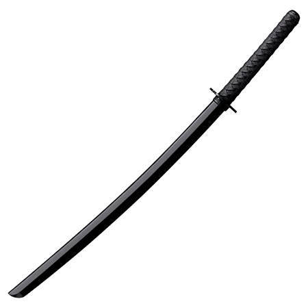 [705442013358] Cold Steel CS92BKKD Bokken O 31.50 Black Polypropylene Blade/Black Imitation Cord Wrap Polypropylene Handle