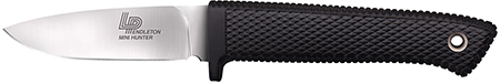 [705442019930] Cold Steel CS36LPMF Pendleton Mini Hunter 3" Fixed Plain Stonewashed AUS10A SS Blade, 3.63" Black Textured Kray-Ex Handle