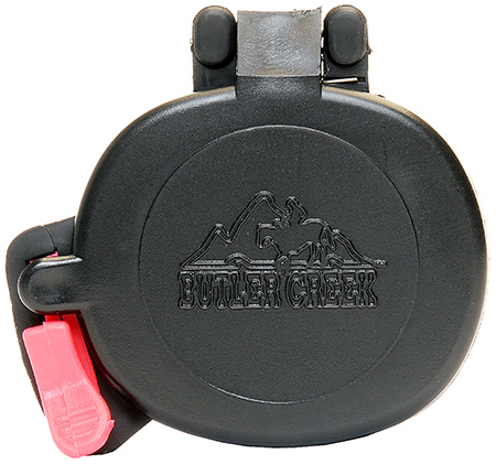 [051525201502] Butler Creek 20150 Flip-Open Eyepiece Scope Cover Black Polymer Size 15 1.66" x 1.45"