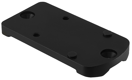 [788130026816] TruGlo TGTG8950R2 Pistol Red Dot Sight Mount  Black Nitride Fortress
