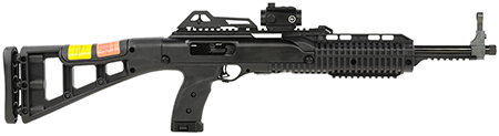 [752334401137] Hi-Point 4595TSRDCT 4595TS Carbine 45 ACP 9+1 17.50" Black Threaded Barrel, Black receiver w/Picatinny Rail, Picatinny Rail Forend, Skeletonized Black Synthetic Stock, Black Polymer Grip, Right Hand