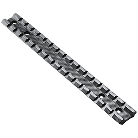 [604544685091] Weaver Mounts 48400 Multi-Slot Base  Extended Black Aluminum Fits Savage Axis I/II Post-June 2021