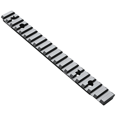 [604544684995] Weaver Mounts 99611 Multi-Slot Base  Extended Black Anodized Aluminum Fits Savage Axis I/II Post-June 2021 20 MOA