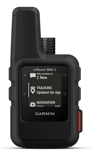 [753759281243] Garmin 010-02602-01 inReach Mini 2 Satcom Communication/SOS/Maps Black Internal Rechargeable Lithium Battery Bluetooth/ANT+ GPS Yes