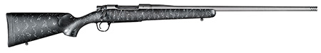 [810651027017] Christensen Arms CA10280214411 Mesa  300 Win Mag 3+1 24" Threaded Barrel, Tungsten Gray Cerakote, Black with Gray Webbing Stock