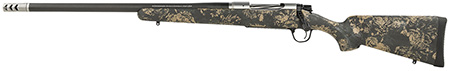 [696528091332] Christensen Arms 8010617500 Ridgeline FFT 7mm-08 Rem 4+1 20" Carbon Fiber Threaded Barrel, Stainless Steel, Green with Black/Tan Accents, Stock, Left Hand