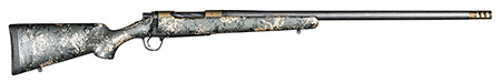 [696528091516] Christensen Arms 8010618600 Ridgeline FFT 22-250 Rem 4+1 20" Carbon Fiber/Threaded Barrel, Burnt Bronze Cerakote, Green with Black/Tan Accents Stock