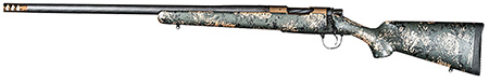 [696528091745] Christensen Arms 8010620700 Ridgeline FFT 6.5 Creedmoor 4+1 20" Carbon Fiber/Threaded Barrel, Burnt Bronze Cerakote, Green with Black/Tan Accents Stock, Left Hand