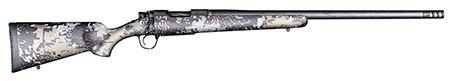[696528092506] Christensen Arms 8010627600 Ridgeline FFT 6.5 PRC 3+1 18" Carbon Fiber/Threaded Barrel, Black Nitride, Sitka Elevate II Camo Stock