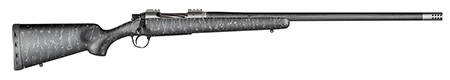 [810651025112] Christensen Arms CA10268315331 Summit TI  Full Size 7mm Rem Mag 3+1, 26" Natural Titanium Steel Threaded Barrel, Natural Titanium Aluminum Receiver, Black w/Gray Webbing Fixed Sporter Stock