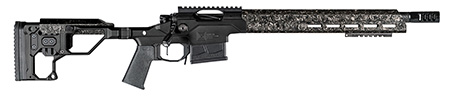 [696528086512] Christensen Arms 8010301500 Modern Precision  223 Rem 20" Threaded Carbon Fiber Barrel 5+1, Black Nitride Finish, Black Anodized with Folding Stock, Polymer Grip