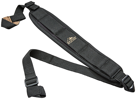 [051525800231] Butler Creek 80023 Comfort Stretch Shotgun Sling Black Neoprene w/Non-Slip Grippers 2.50" Wide Adjustable Design
