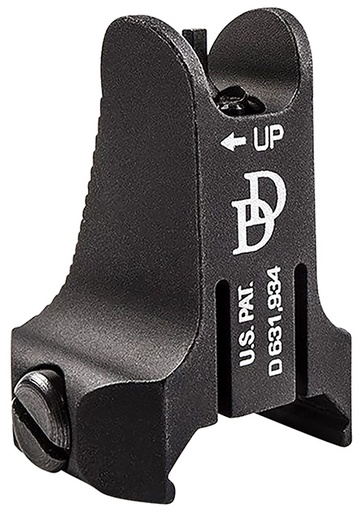 [852548002172] Daniel Defense  Rail Mounted Fixed Front Sight  Black Hardcoat Anodized Fixed Front Sight