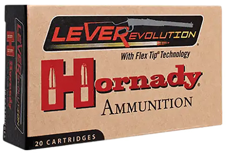 [090255827446] Hornady 82744 LEVERevolution  444Marlin 265gr Flex Tip eXpanding 20 Per Box/10 Case