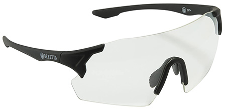 [082442950327] Beretta USA OC061A2854014HUNI Challenge EVO Glasses Clear Lens Black Frame