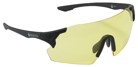 [082442950334] Beretta USA OC061A28540229UNI Challenge EVO Glasses Yellow Lens Black Frame