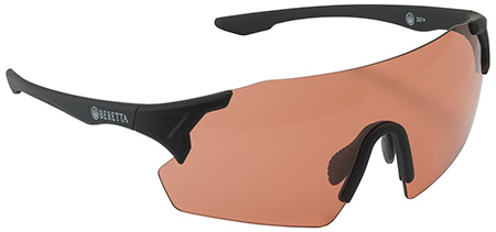 [082442950358] Beretta USA OC061A28540407UNI Challenge EVO Glasses Orange Lens Black Frame