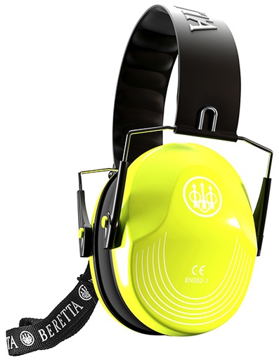 [082442948447] Beretta USA CF1000000202FF Safety Pro Muff 25 dB Florescent Yellow/Black