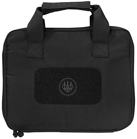 [082442916026] Beretta USA FO471001890999UNI Pistol Case  Black 600D Polyester Holds 1 Handgun