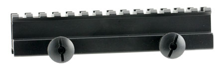 [076683483218] Weaver Mounts 48321 Single Rail Flat Top Tactical Mount  Black