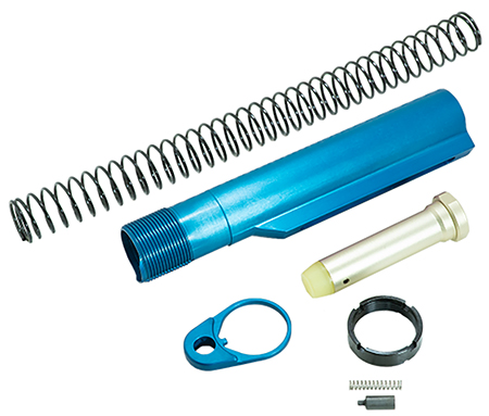 [816397027830] Timber Creek Outdoors ARBTKB Buffer Tube Kit  Blue Anodized for AR-15