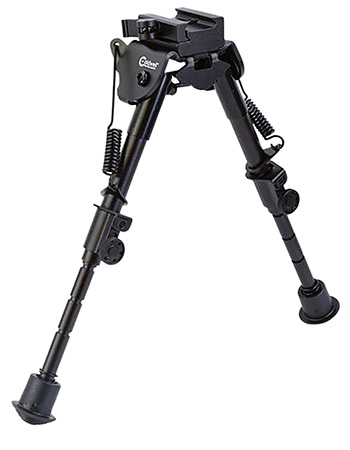 [661120001553] Caldwell 110140 Pic Rail XLA Fixed Bipod 6-9" Vertical Adjustment, Black Aluminum