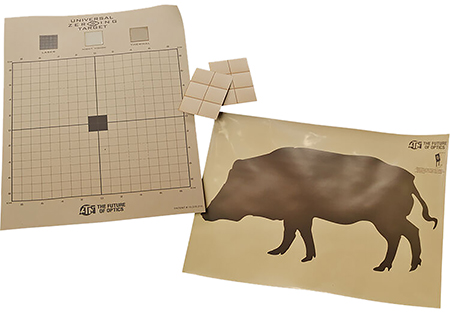 [658175121930] ATN ACMKIRTGBR Thermal Target Kit Boar Paper 30" x 24" Brown Includes 12 Plasters/2 Targets