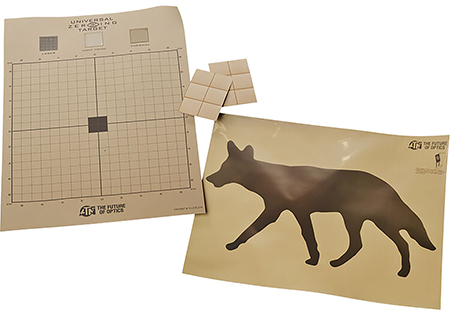 [658175121947] ATN ACMKIRTGCY Thermal Target Kit Coyote Paper 30" x 24" Brown Includes 12 Plasters/2 Targets