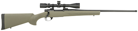 [682146398489] Howa HGP2250G M1500 Gamepro Gen2 22-250 Rem 4+1 22" Barrel, Blued Steel Receiver, Green Hogue OverMolded Synthetic Stock Includes Nikko Stirling GamePro 4-12x40mm Scope