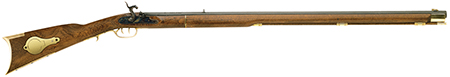 [040589027401] Traditions R2040 Deluxe Kentucky Rifle  50 Cal Percussion 33.50" Blued Barrel Hardwood Stock Double Set Trigger