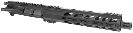 [729205508325] TacFire BU-300-10 Pistol Upper Assembly  300 Blackout Caliber with 10" Black Nitride Barrel, Black Anodized 7075-T6 Aluminum Receiver  &  M-LOK Handguard for AR-Platform Includes Bolt Carrier Group