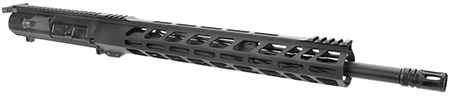[729205515323] TacFire BU30818 Rifle Upper Assembly  308 Win 18" Black Nitride Barrel 7075-T6 Aluminum Black Anodized Receiver M-LOK Handguard for AR-Platform